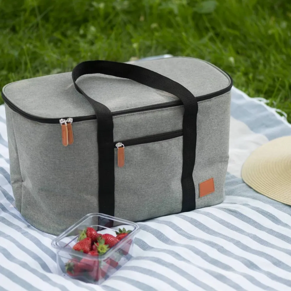 Kjølebag 28 liter, grå