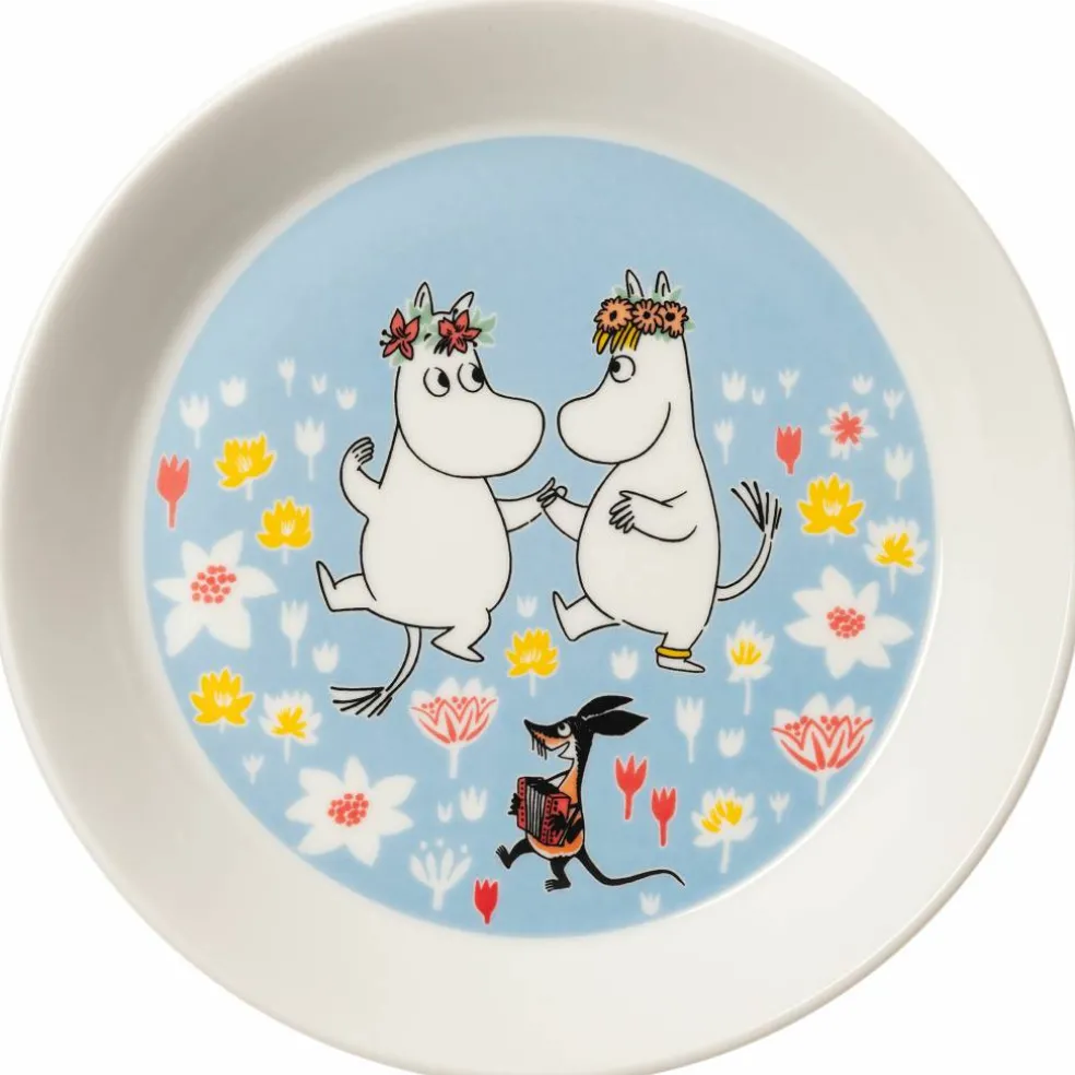 Klar for ferie tallerken 19 cm
