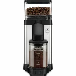 KM5 Burr kaffekvern, polished silver