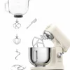 KMix KMX751ACR kjøkkenmaskin med ekstra glassbolle 5 liter, cream