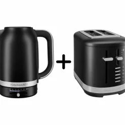 5KMT2109 Brødrister + 5KEK1701 Vannkoker, rustfritt stål
