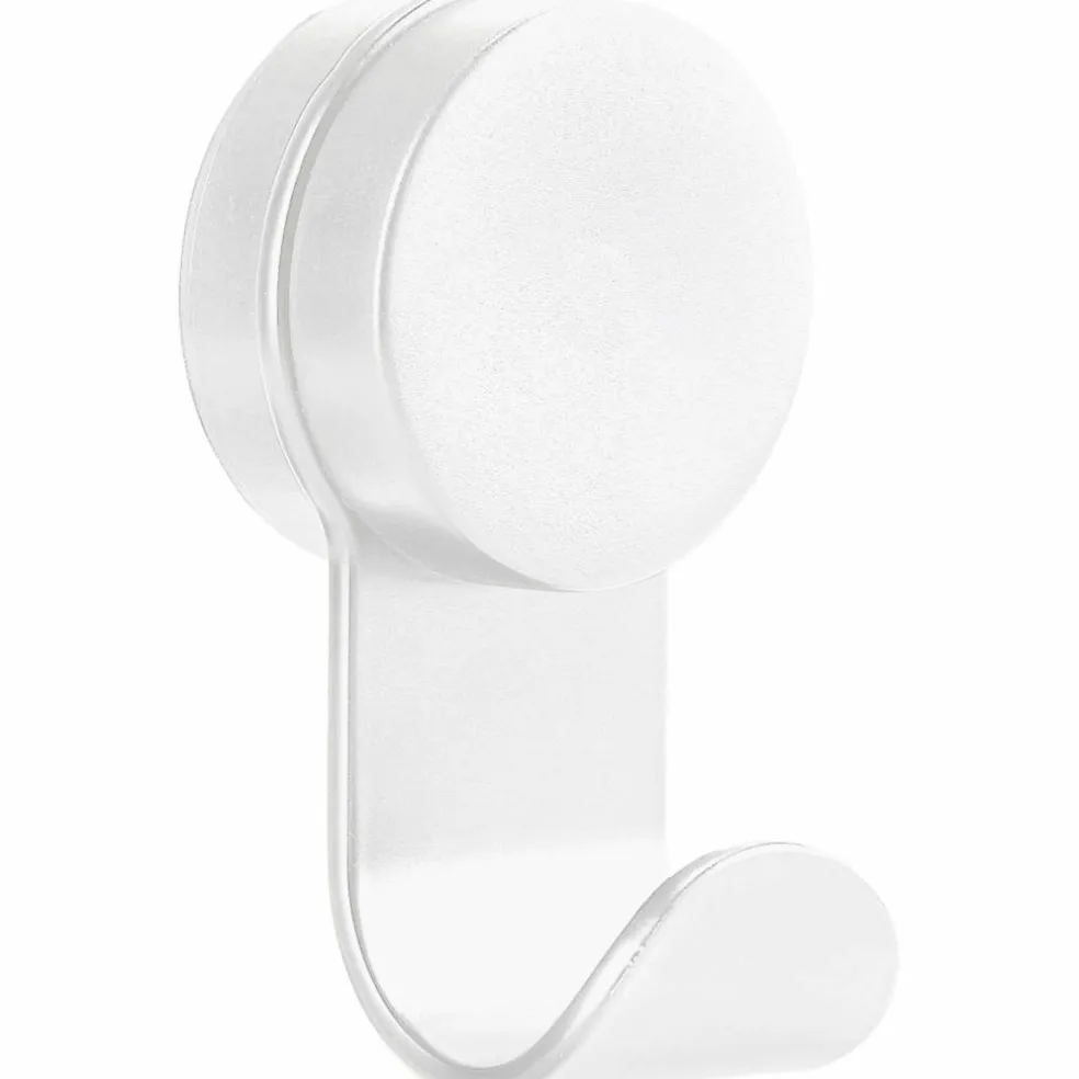 Knagg White Puck Hook Single
