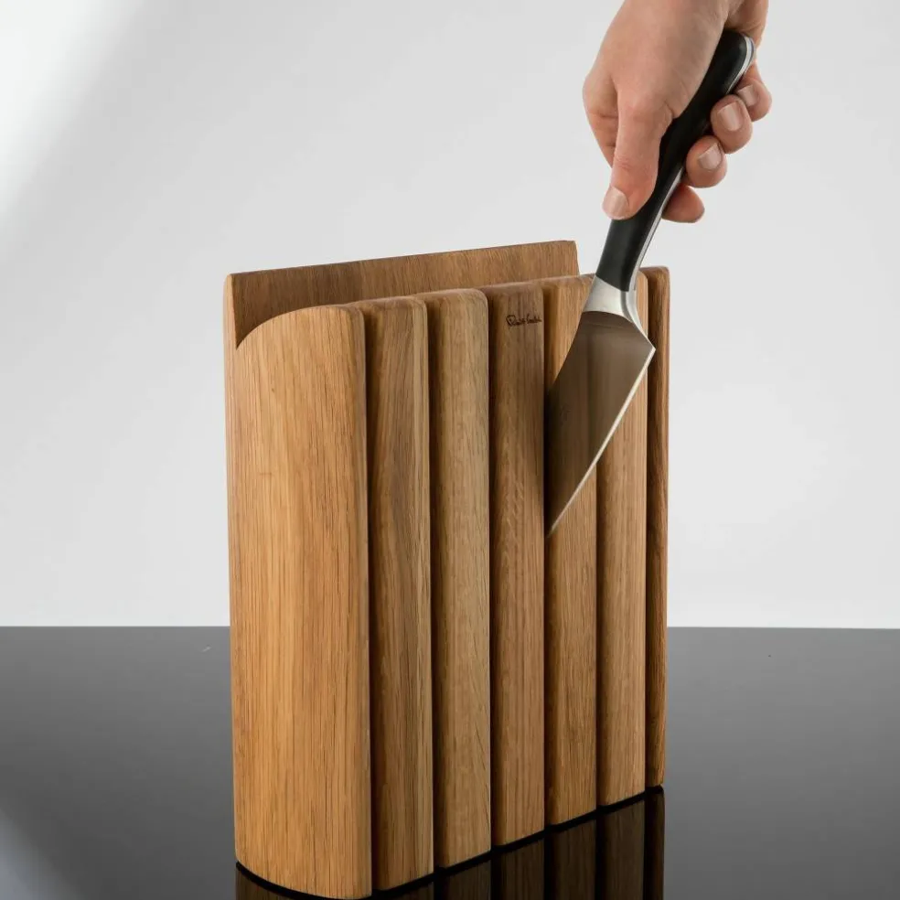 Knivblokk Eik