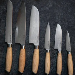 Knivsett Akio med 6 kniver