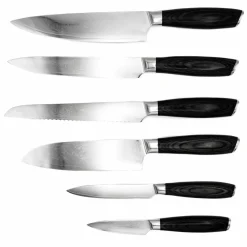 Knivsett 6 deler