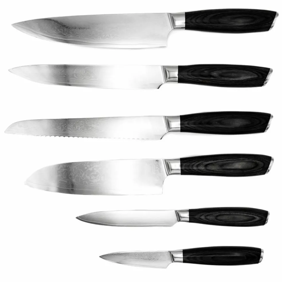 Knivsett 6 deler