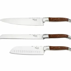 Knivsett 3 deler, Black Wood