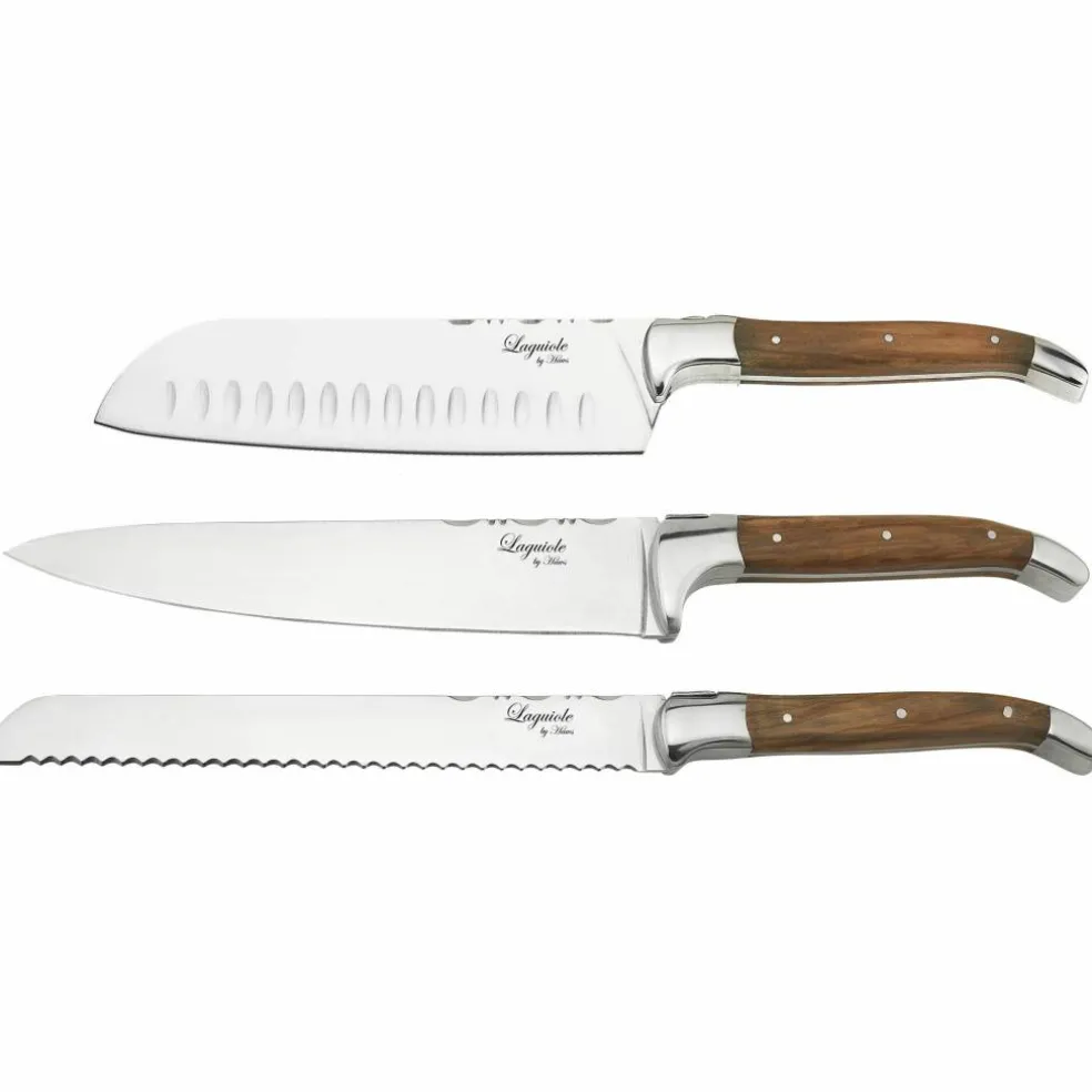 Knivsett 3 deler, Rosenwood