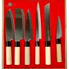 Knivsett i Balsaboks 6 Kniver