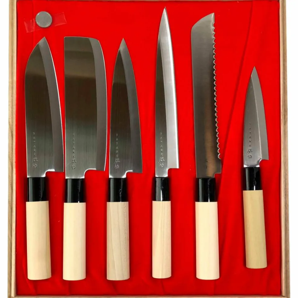 Knivsett i Balsaboks 6 Kniver