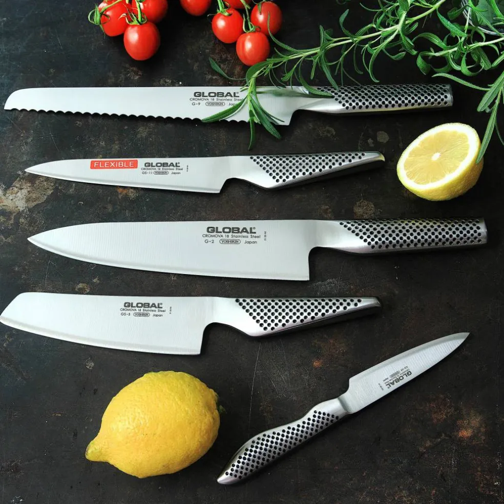 Knivsett med 5 Deler