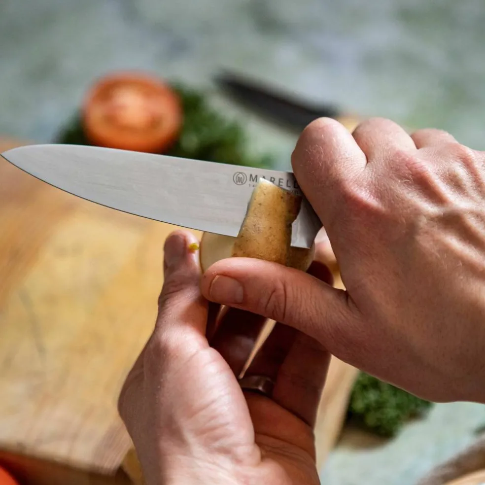 Knivsett med 5 kniver i europeisk tradisjon