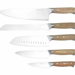 Knivsett med 5 kniver i europeisk tradisjon