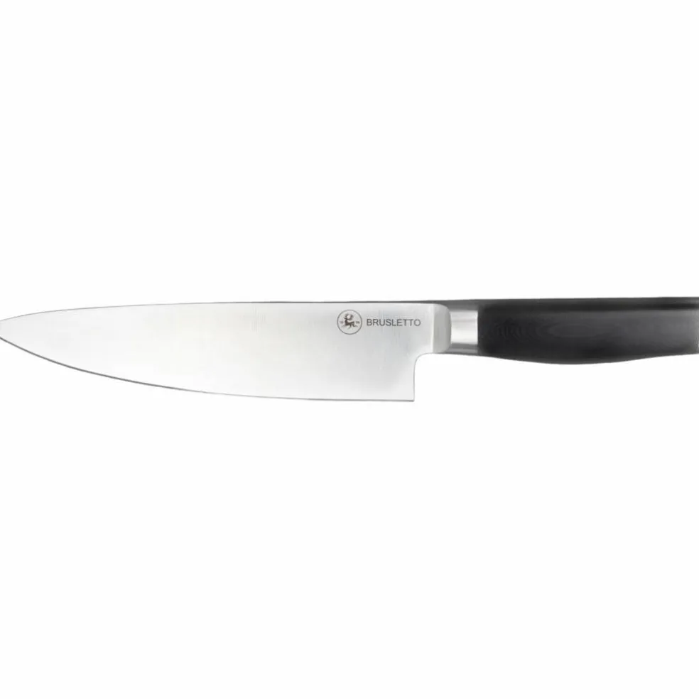 Kokkekniv, 20 cm, svart