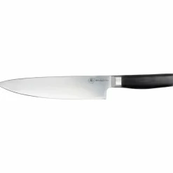 Kokkekniv, 20 cm, svart