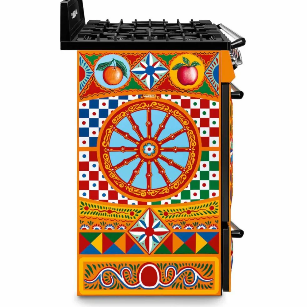 Komfyr m. gasskoketopp Dolce & Gabbana Divina Cucina TR90DGC9 90 cm