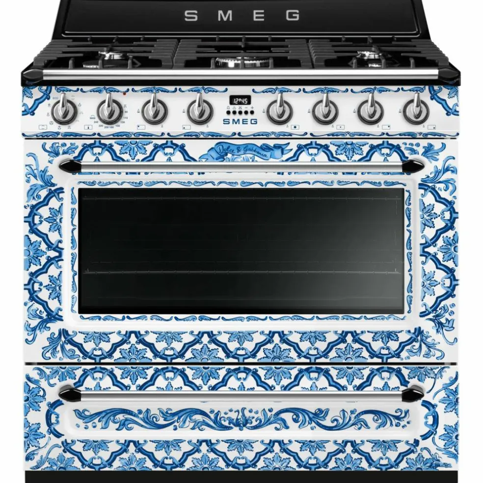 Komfyr m. gasskoketopp Dolce & Gabbana Mediterraneo TR90DGME9 90 cm