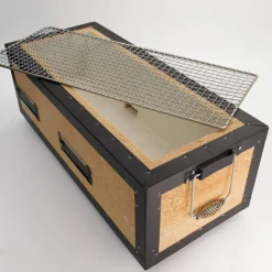 Konro bordgrill 54x23x20 cm, diatomite