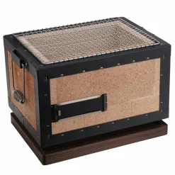 Konro bordgrill 54x23x20 cm, diatomite