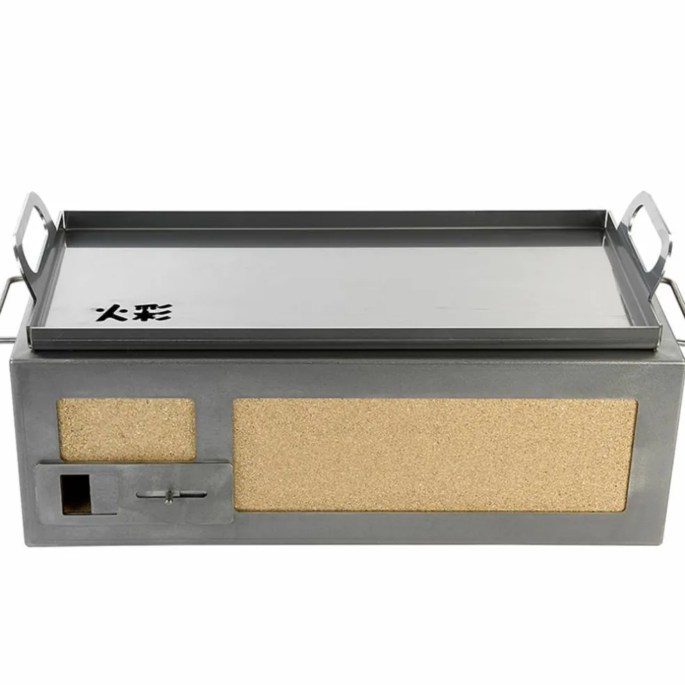 Konro Plancha Solid stekeplate (Medium Wide)