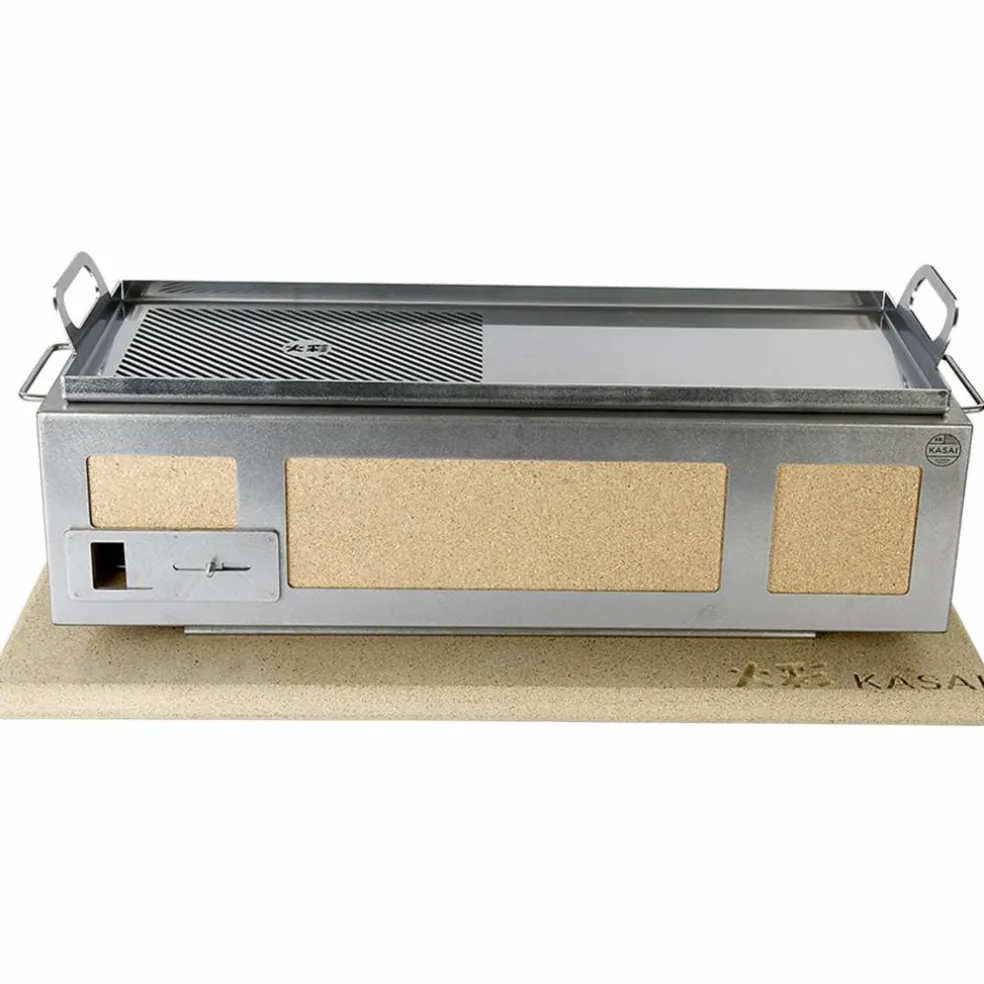 Konro Plancha Solid stekeplate (Medium Long)