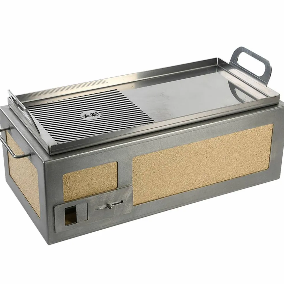 Konro Plancha Solid stekeplate (Medium Long)
