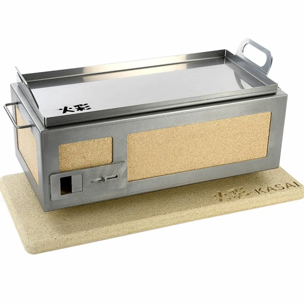 Konro Plancha Solid stekeplate (Medium Long)