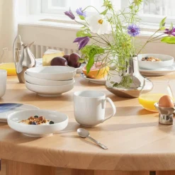 Koppel frokostskål 15 cm, hvit