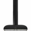 KS89AOE Vegghengt kjøkkenvifte, 90 cm, antrasitt & messing