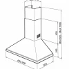 KSED95XE Veggmontert Ventilhette 90 cm, Rustfritt Stål