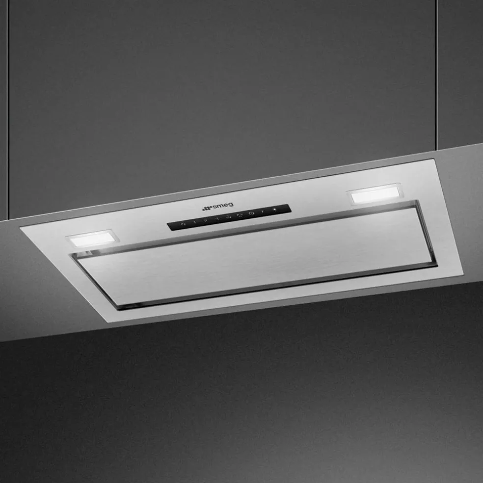 KSG6P4X integrert ventilator 60 cm, rustfritt stål