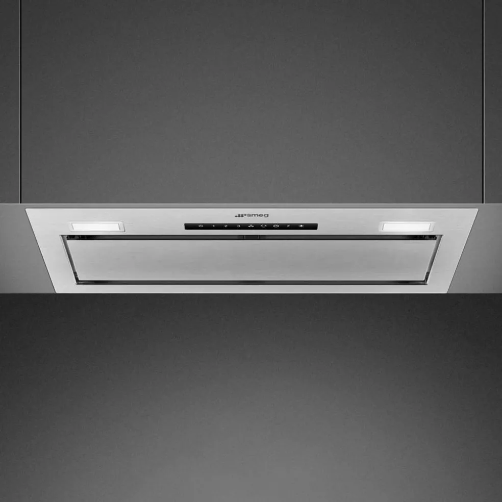 KSG6P4X integrert ventilator 60 cm, rustfritt stål