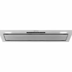 KSG8P4X integrert ventilator 80 cm, rustfritt stål