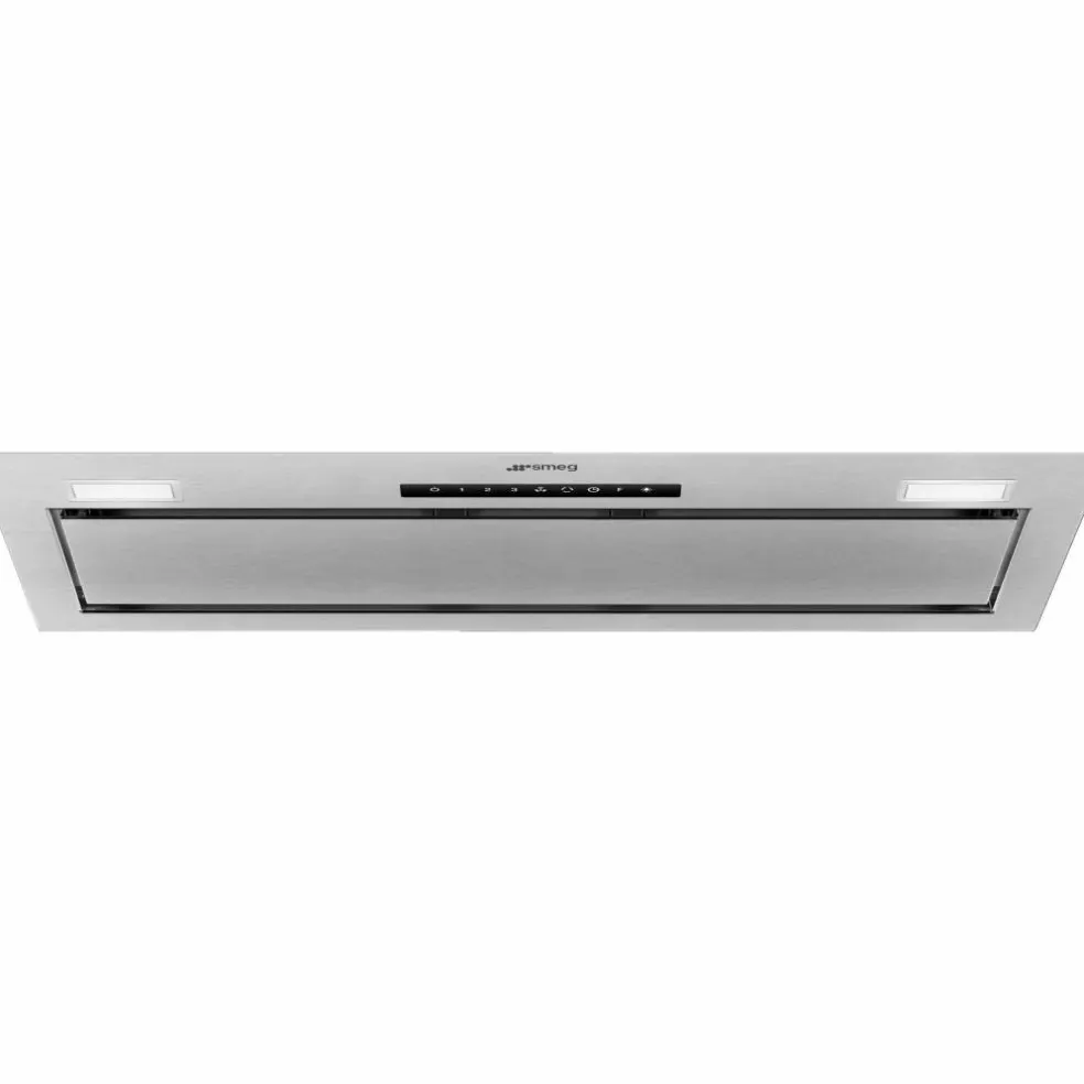 KSG8P4X integrert ventilator 80 cm, rustfritt stål