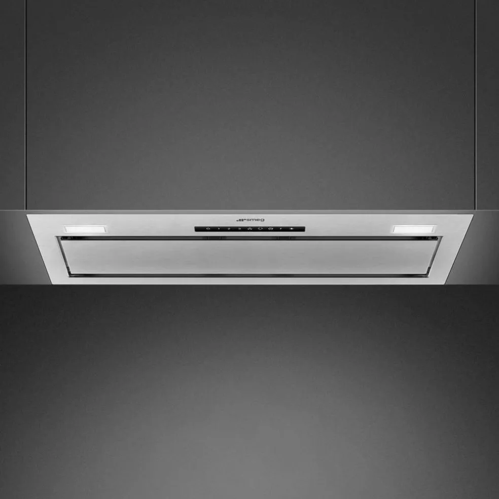 KSG8P4X integrert ventilator 80 cm, rustfritt stål