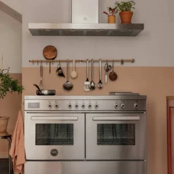 KT120P1AXT Professional kjøkkenvifte 120 cm, rustfritt stål