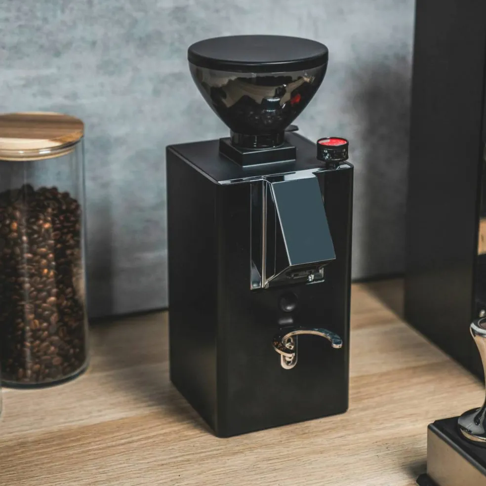 Kube Mill elektrisk kaffekvern, krom