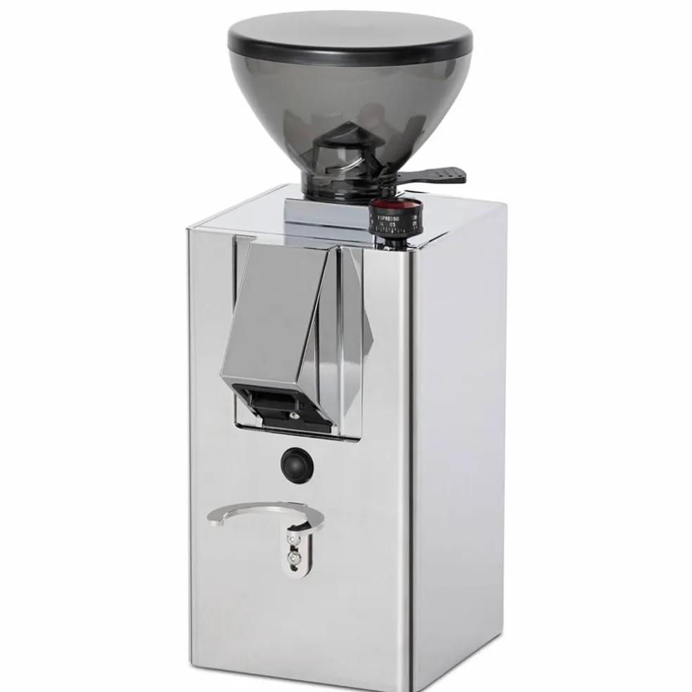Kube Mill elektrisk kaffekvern, krom
