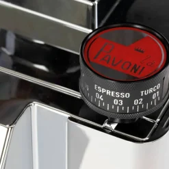 Kube Mill elektrisk kaffekvern, krom