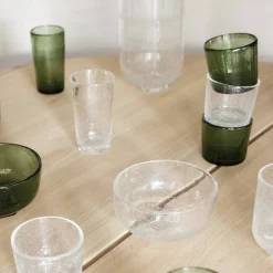Kuki Highball glass 33 cl 4 stk, grønn