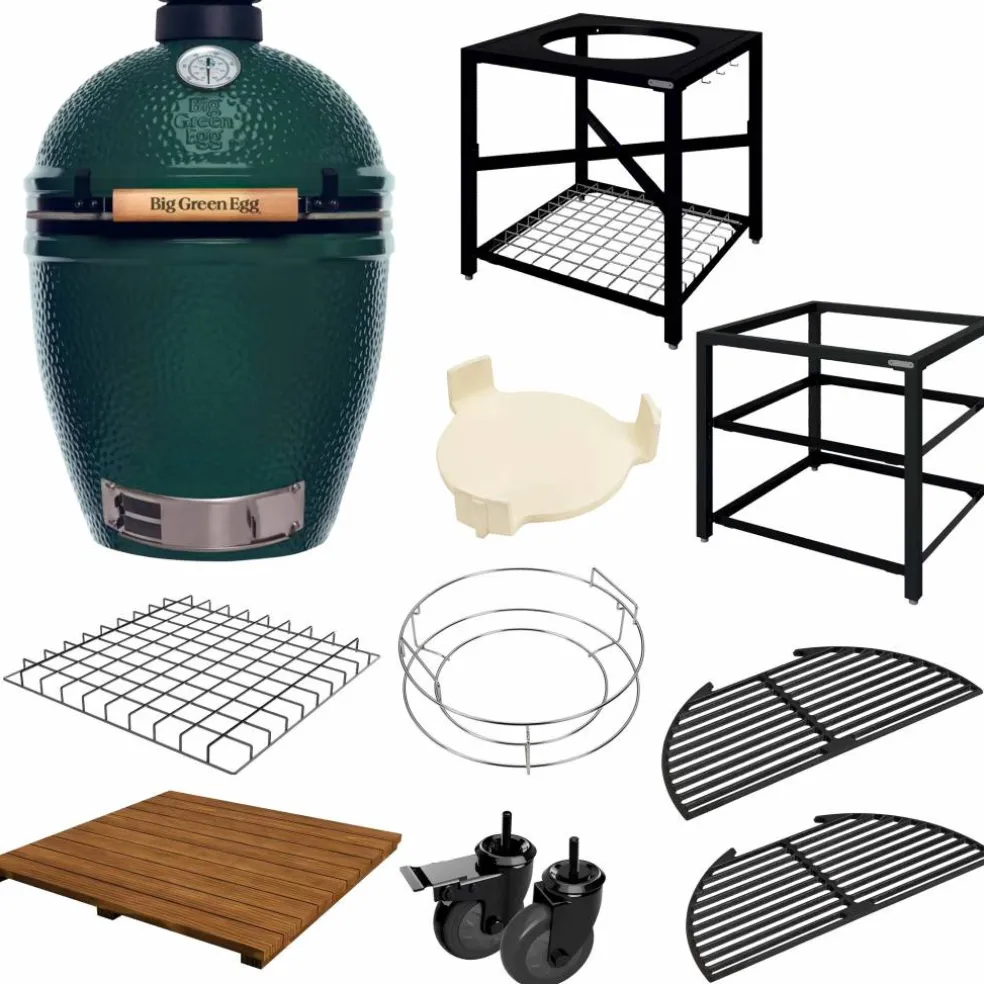 Kullgrill Large med utekjøkken