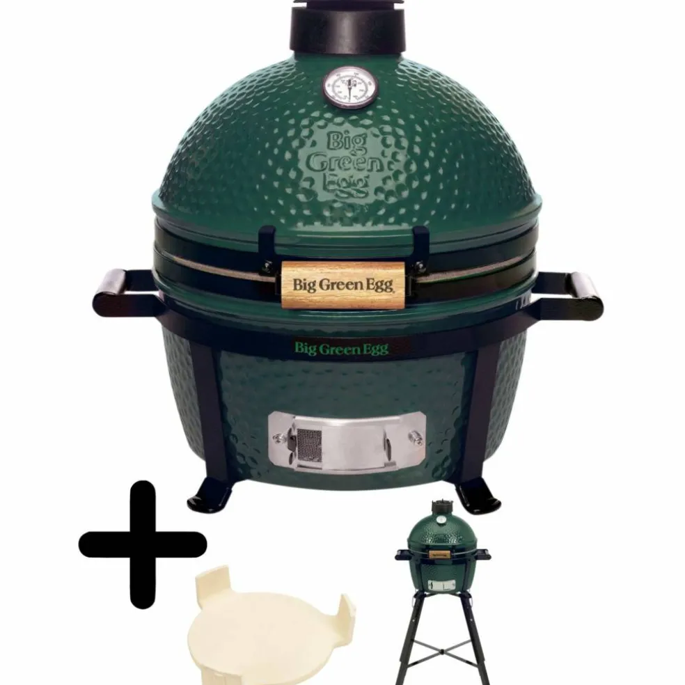 Kullgrill med convEGGtor bakestein og stativ, minimax