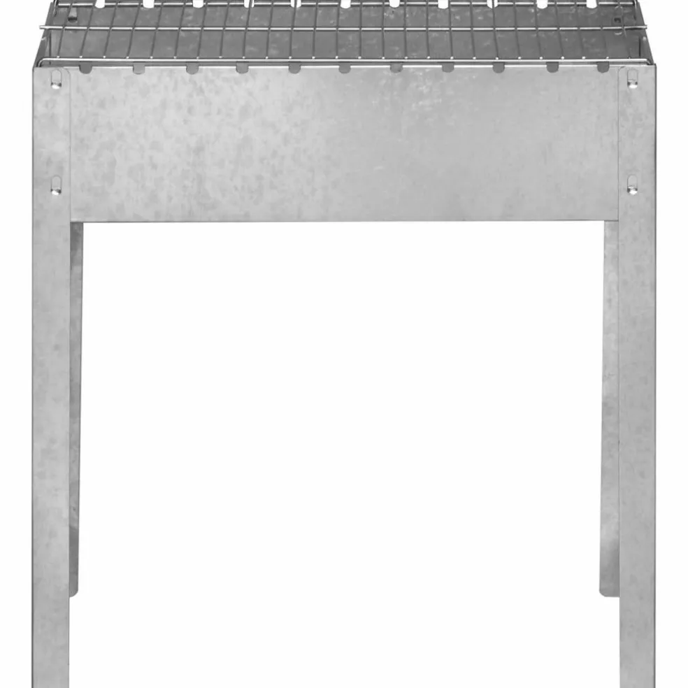 Kullgrill med grillspyd