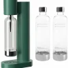 Kullsyremaskin Forest green + 2 ekstra flasker