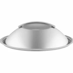 Kuppellokk 16 cm, rustfritt stål