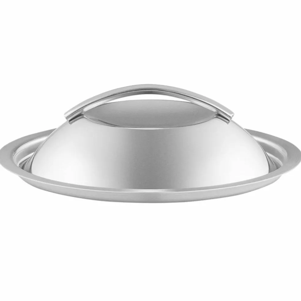 Kuppellokk 16 cm, rustfritt stål