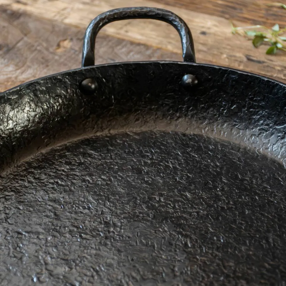 Kuro BBQ-stekepanne 28 cm, karbonstål