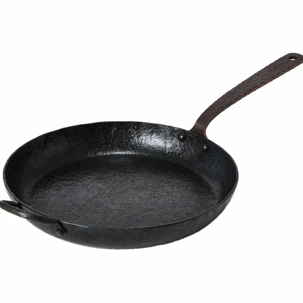 Kuro BBQ-stekepanne 28 cm, karbonstål