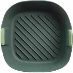 Kurv til airfryer large, grå