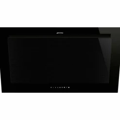 KV194B3 veggmontert ventilator 90 cm, svart